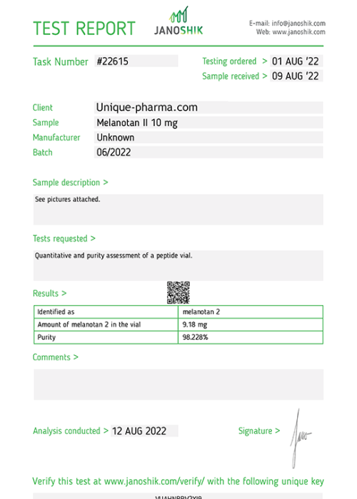 Melanotan II Unique-Pharma